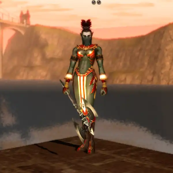 Female Orc Mystic   Red Zubei